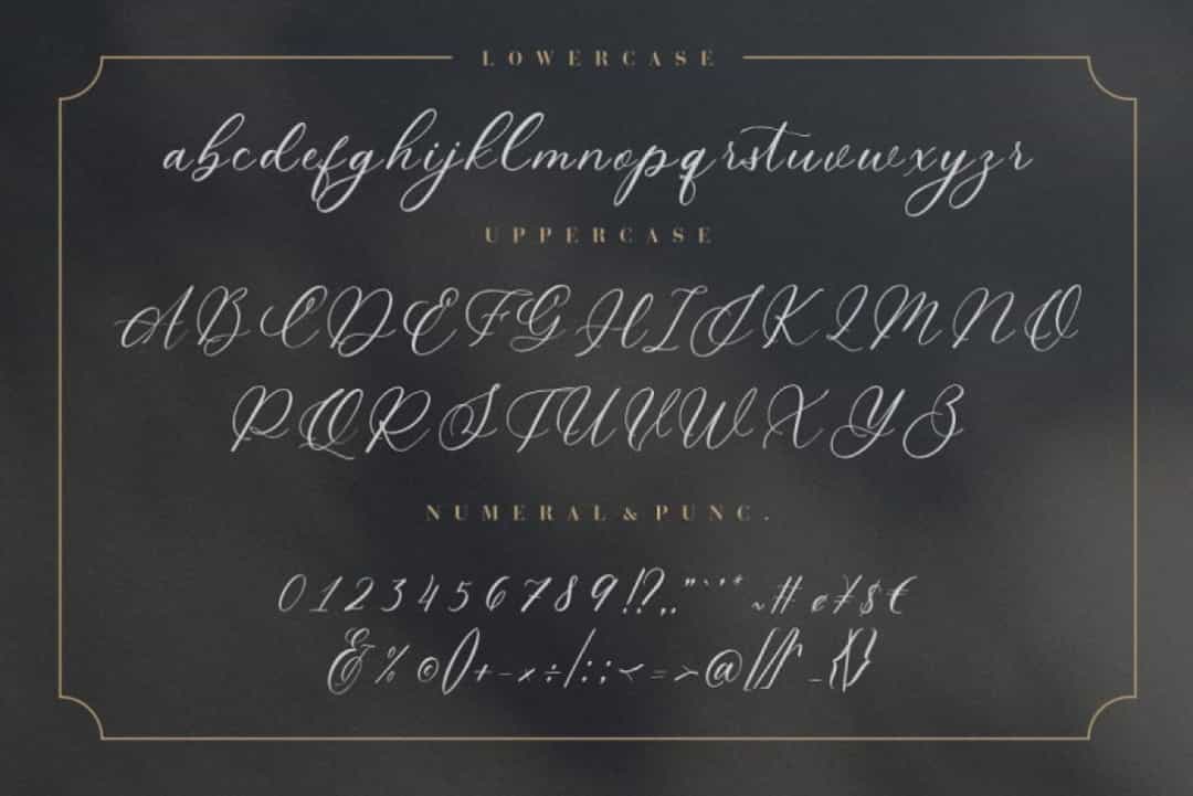 Wyattruly Font Image 3