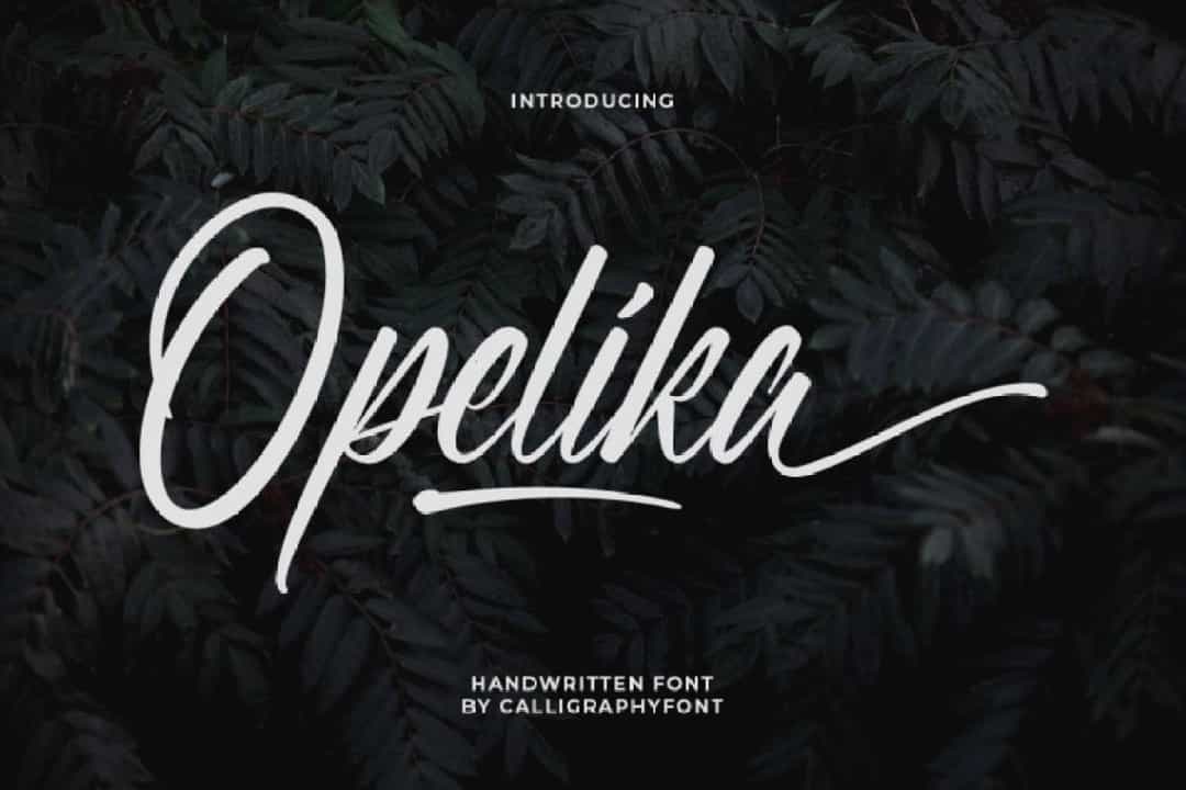 Opelika Font Image 1