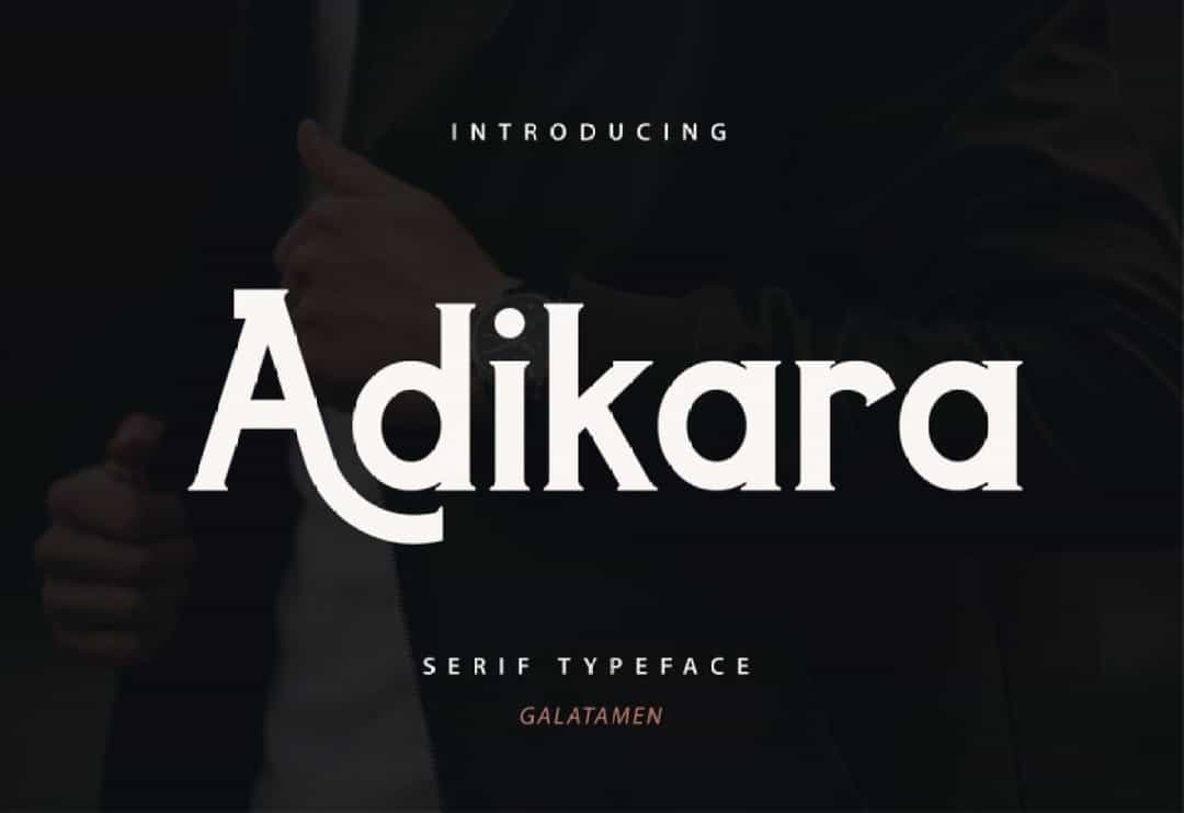 Adikara Font Image 1