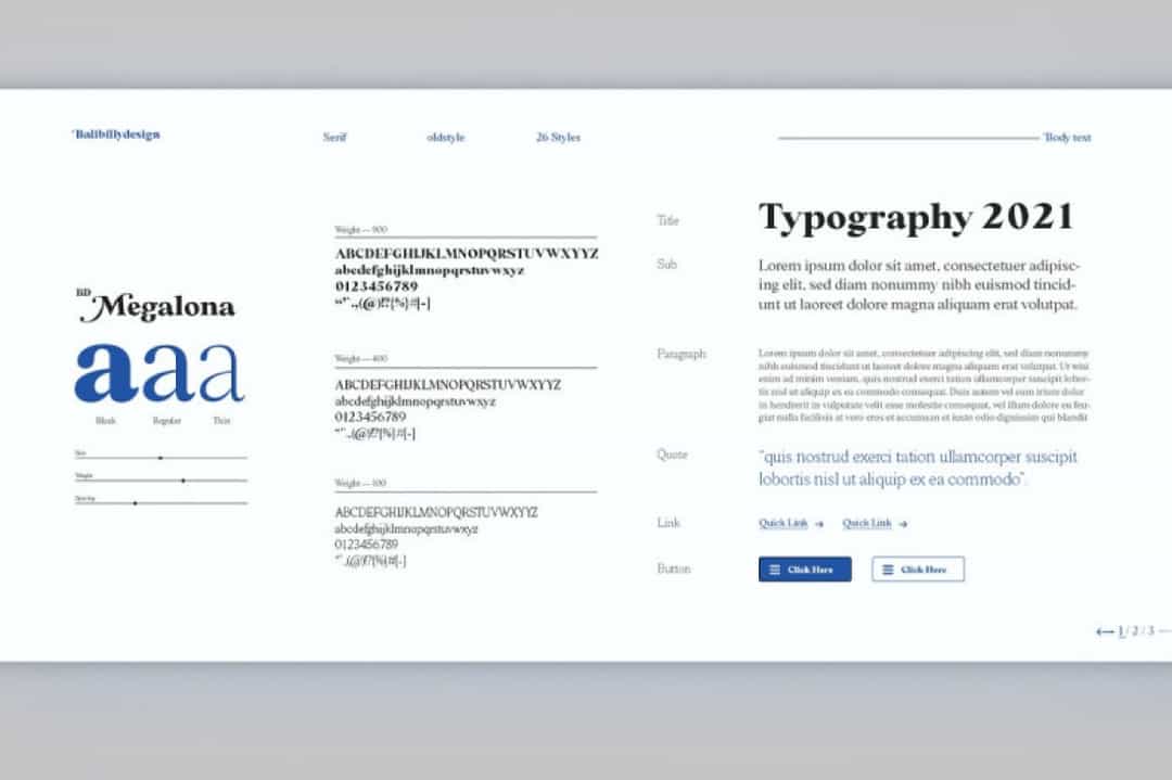BD Megalona Font Image 3