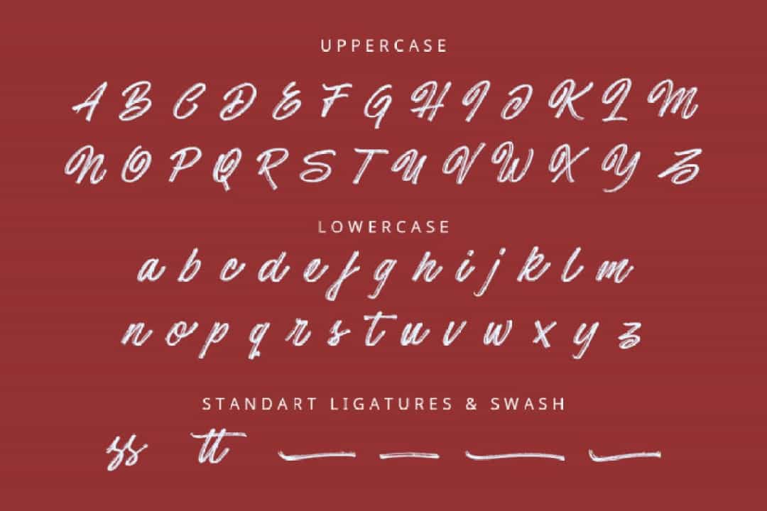 Hotte Brush Font Image 2