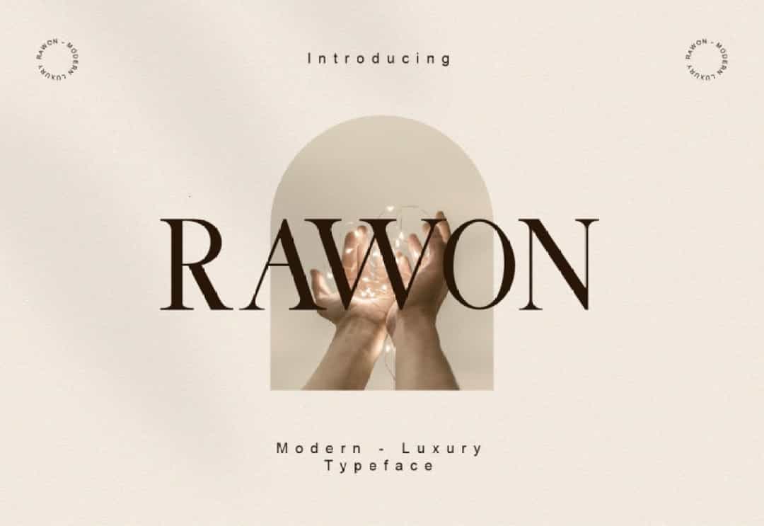 Rawon Font Image 1