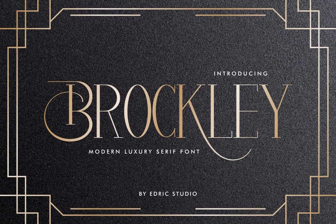 Brockley Font Image 1
