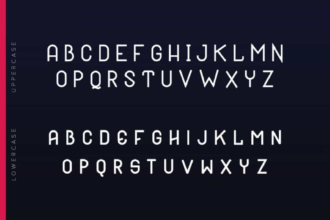 Black Hole Font Image 2