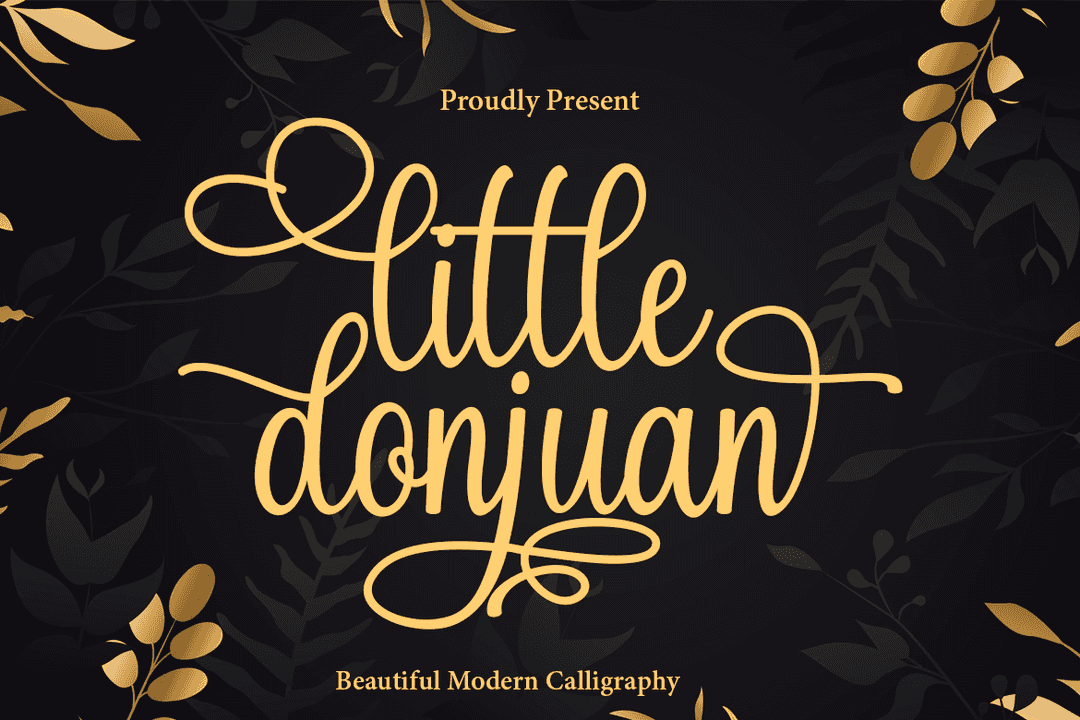 Little Donjuan Font Image 1