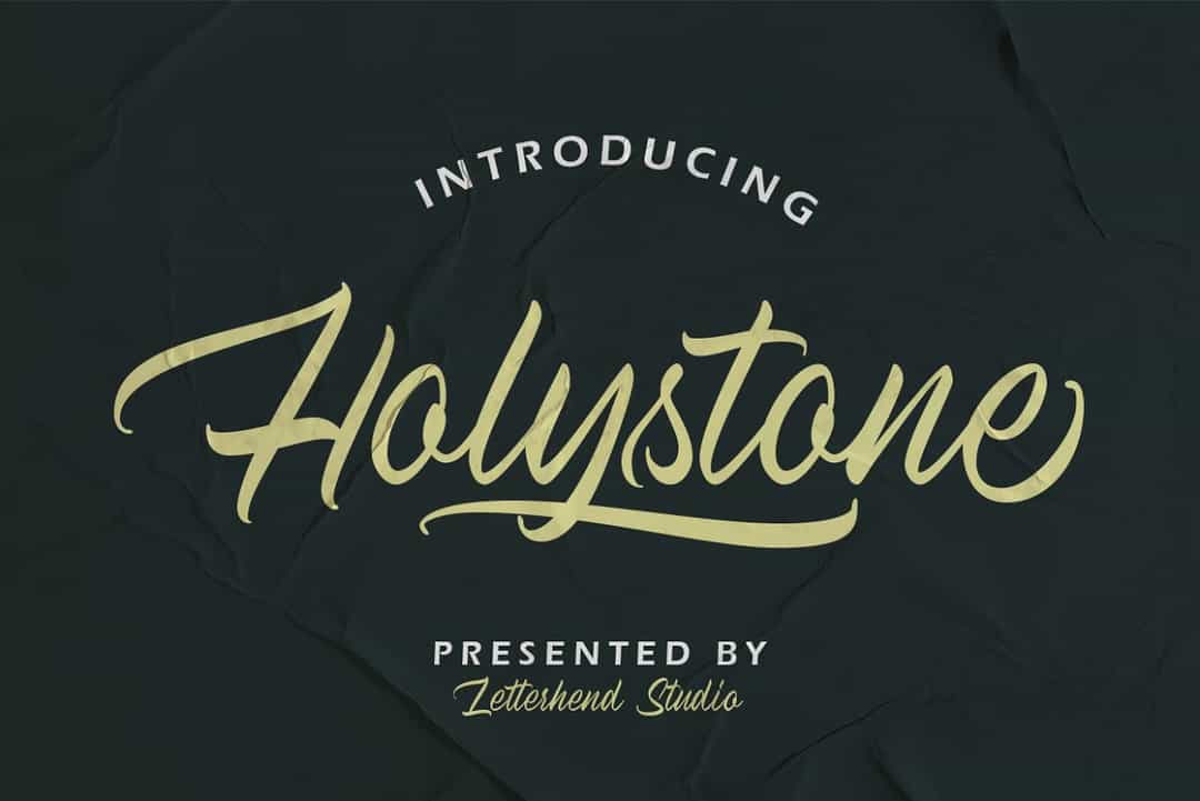 Holystone Font Image 1