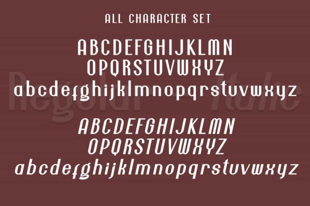 Oldbrothers Font Image 2