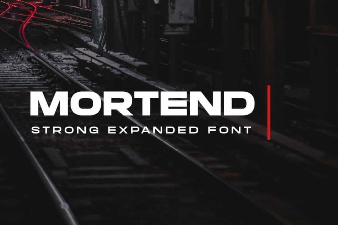 Mortend Font Image 1