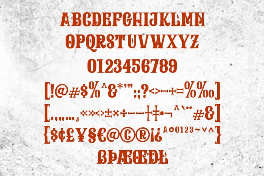 Riptone Font Image 3