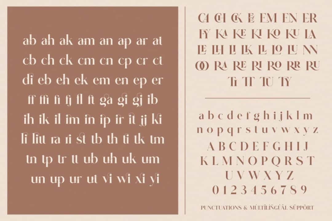 Glitten Font Image 3