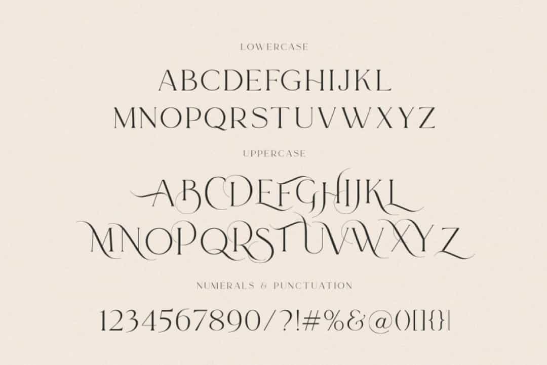 Le Major Font Image 3