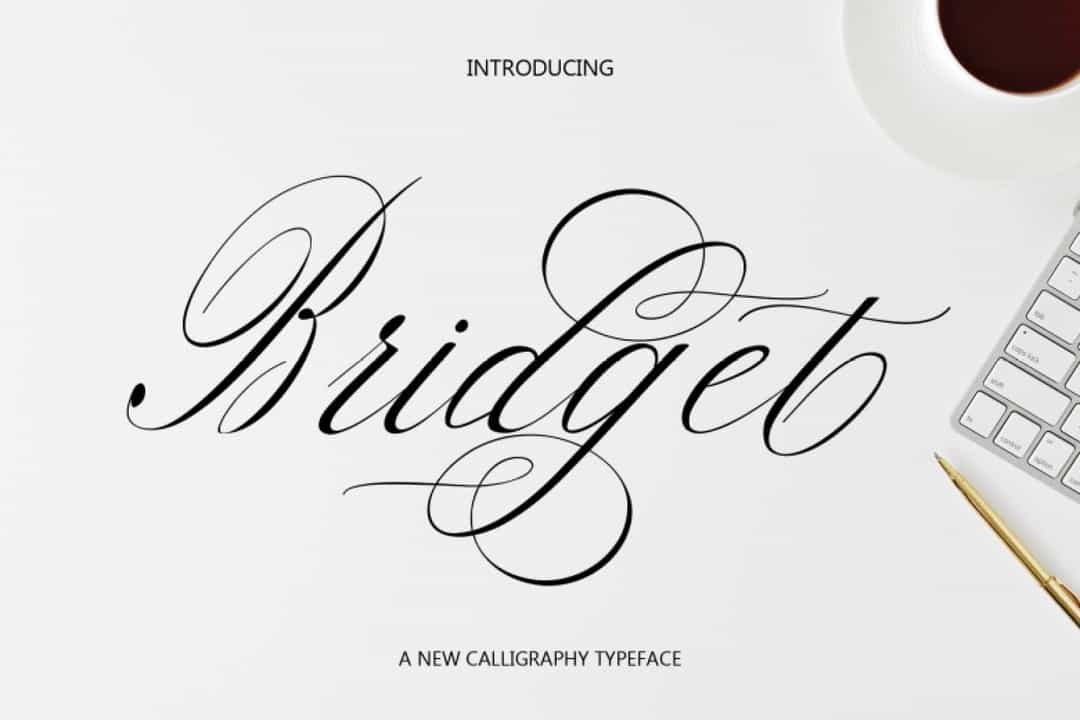 Bridget Font Image 1