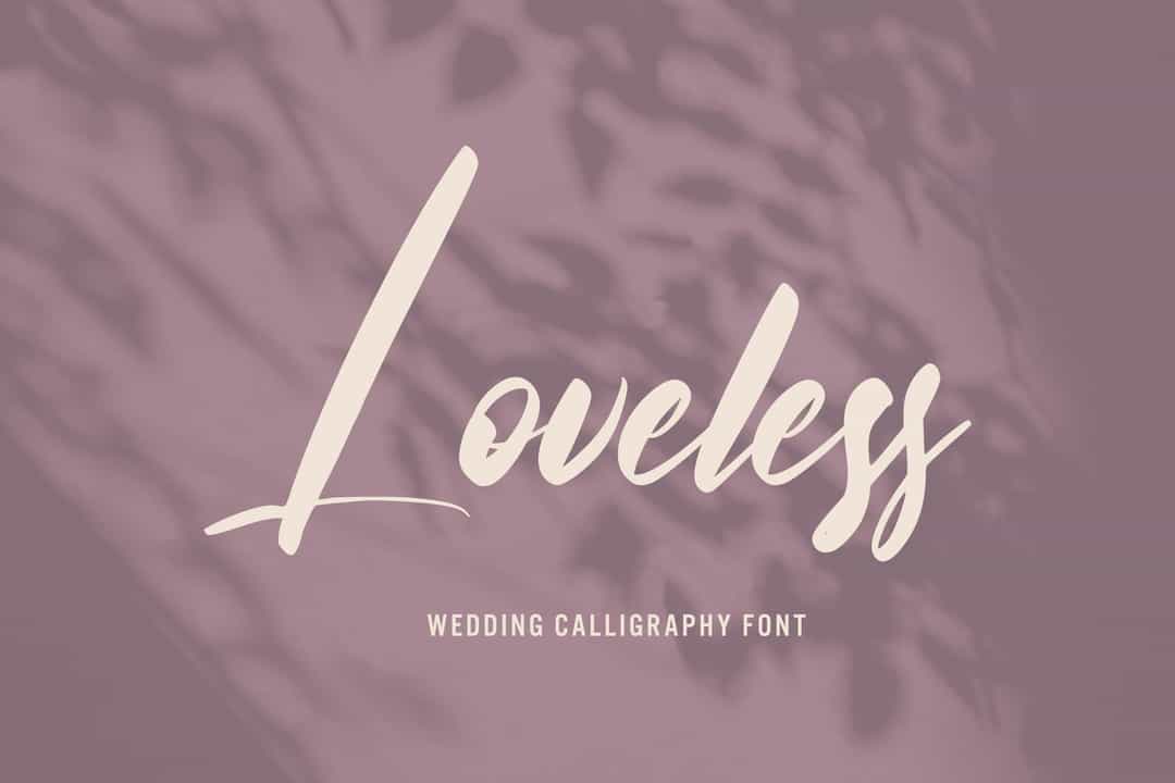 Loveless Font Image 1