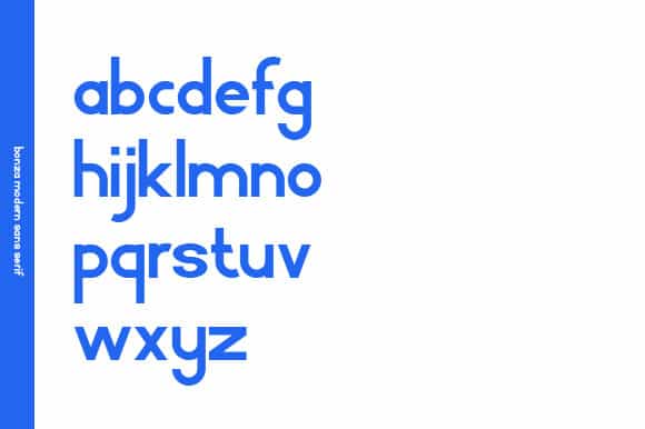 Bonza Font Image 3