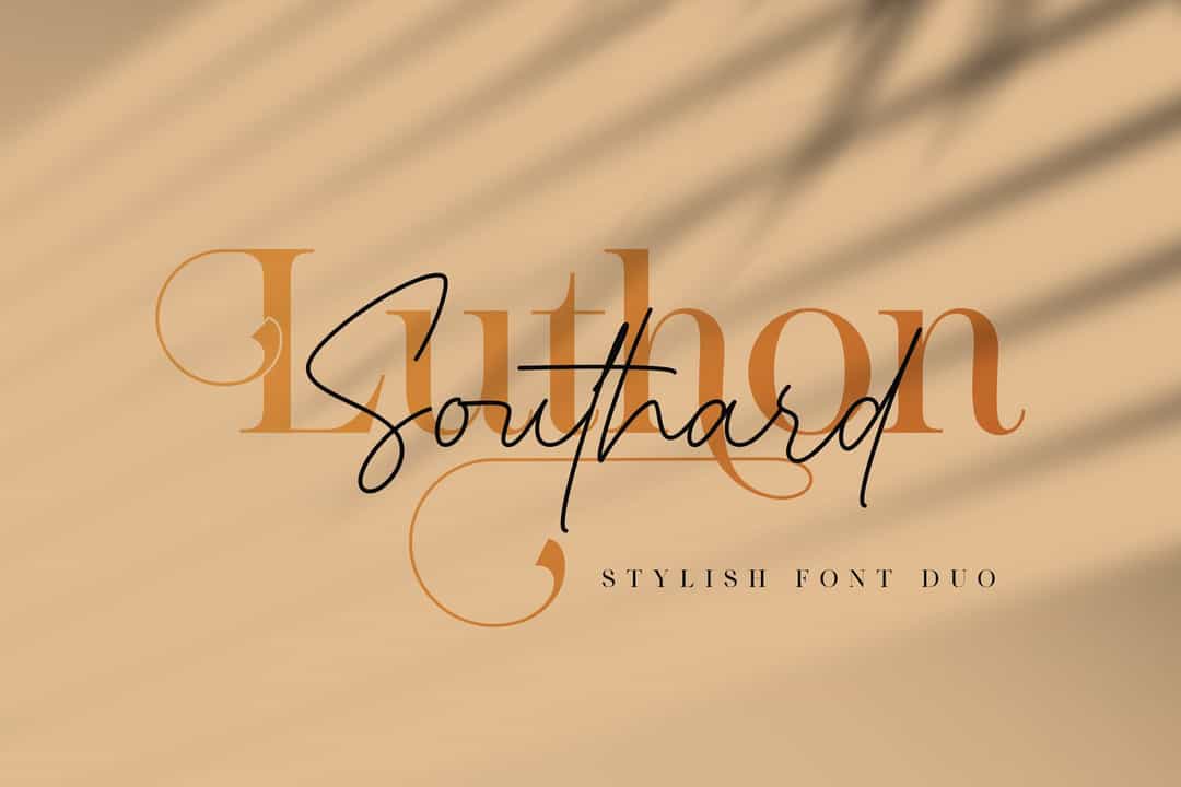 Luthon Southard Font Image 1