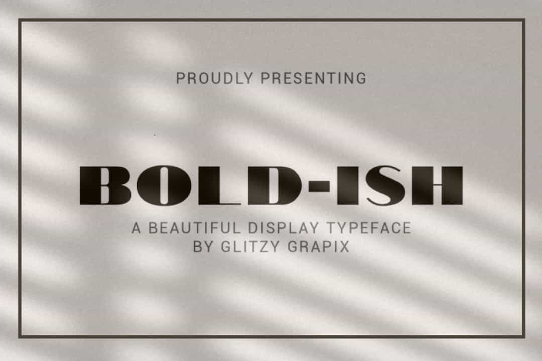 Bold-ish Font Image 1
