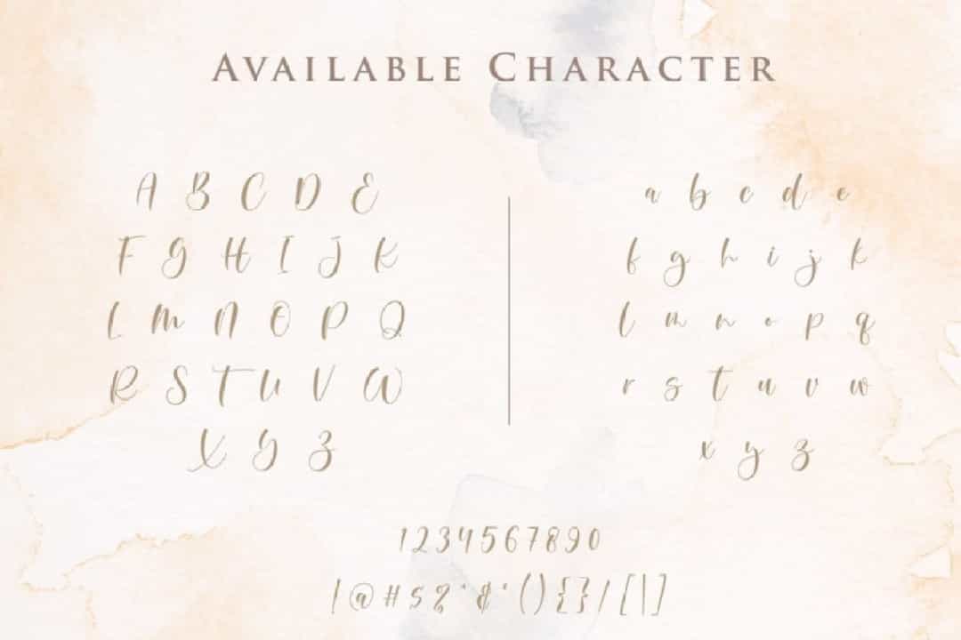 Mettalian Font Image 3