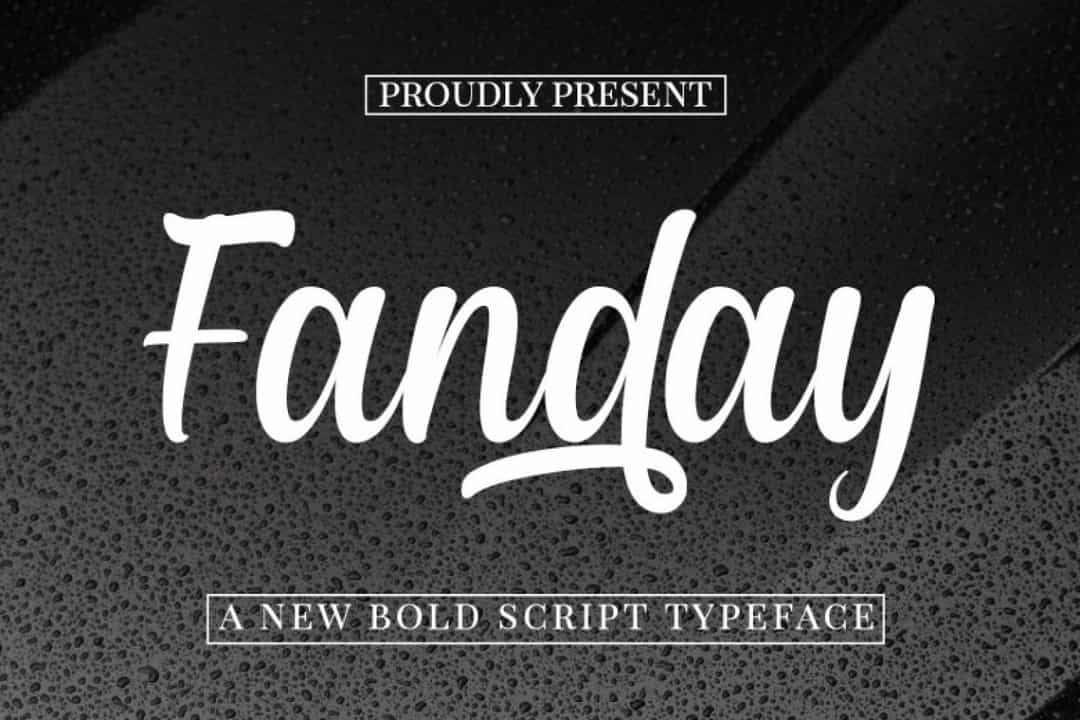 Fanday Font Image 1