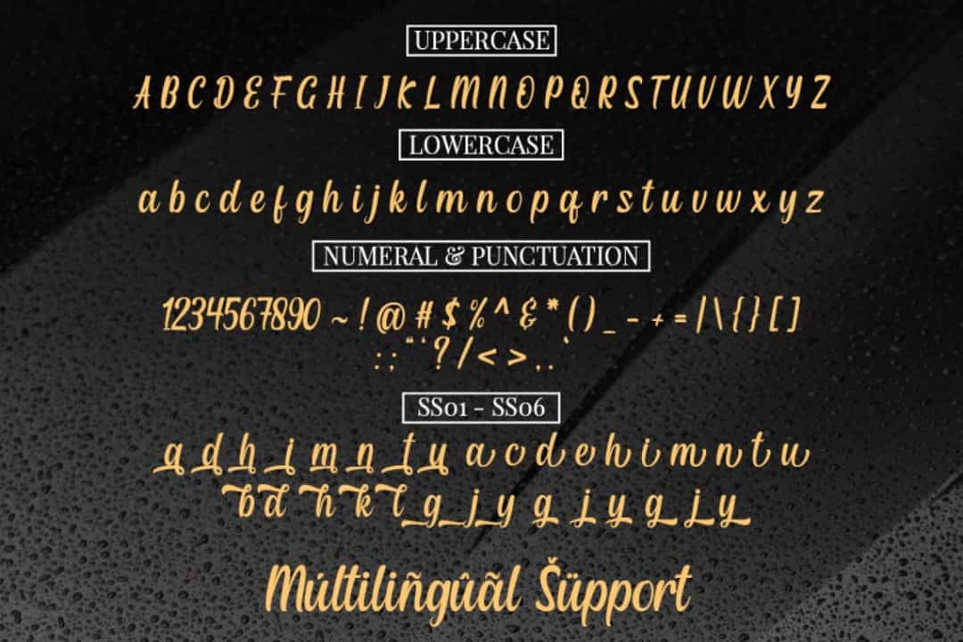 Fanday Font Image 3