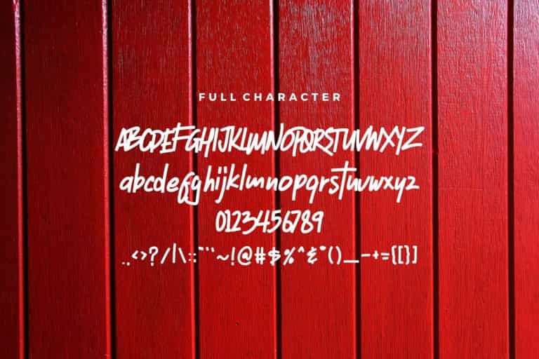 Ristica Script Font Image 2