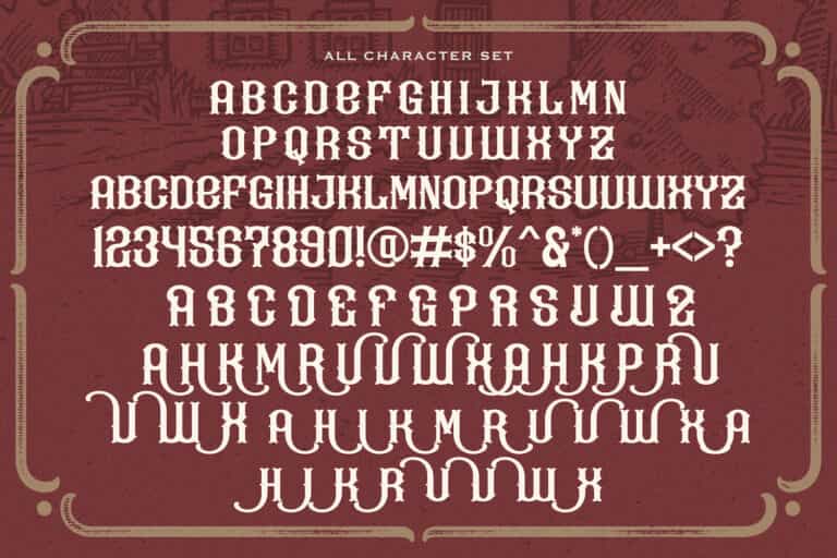 Kevin Ghal Font Image 3