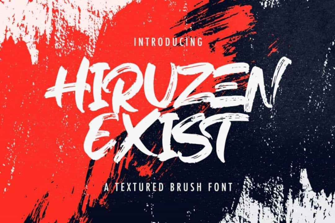 Hiruzen Exists Font Image 1