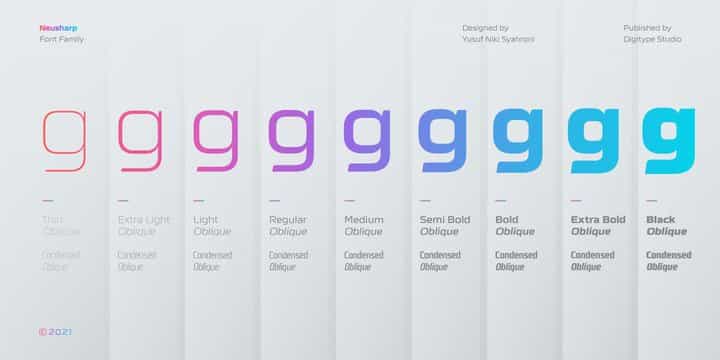 Neusharp Font Image 2