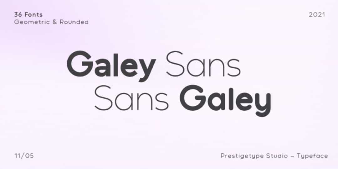 Galey Font Image 1