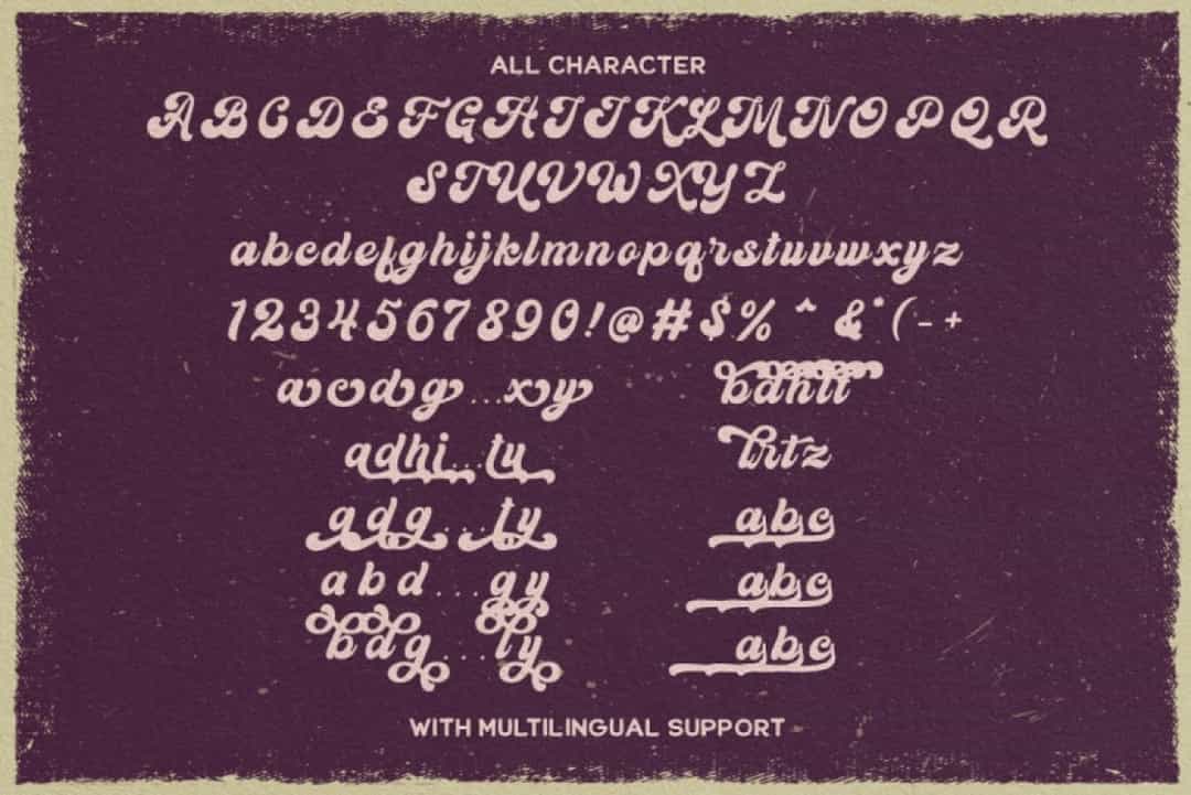 Kandani Font Image 3