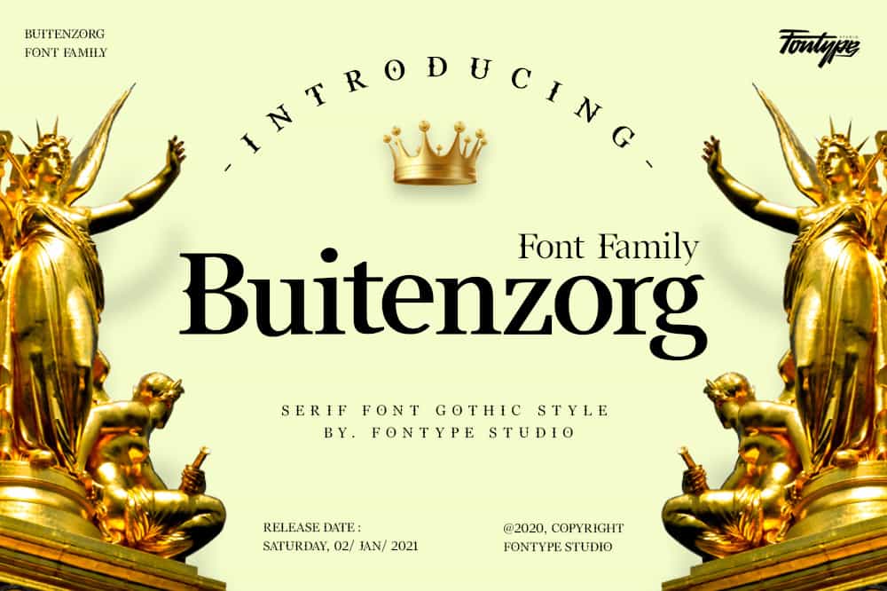 Buitenzorg Font Image 1