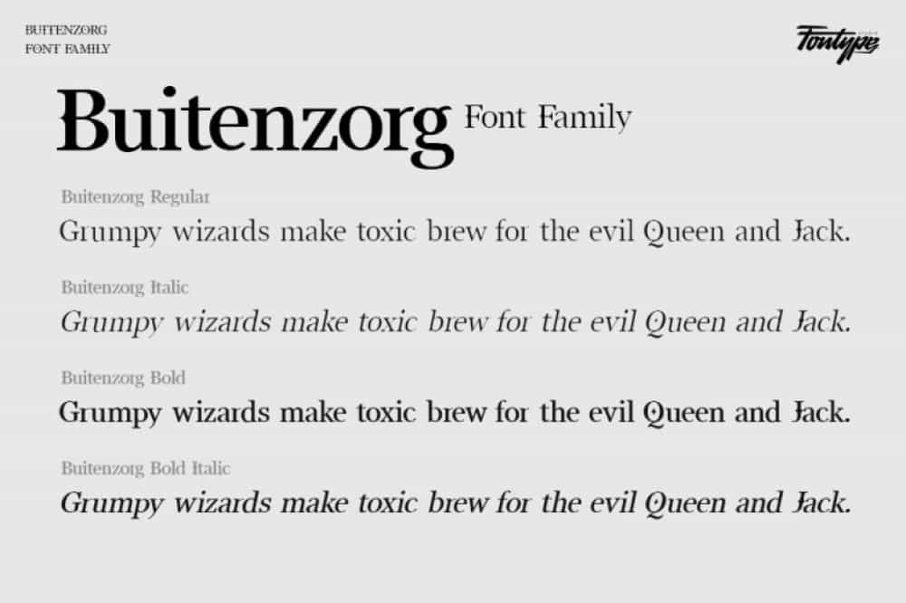 Buitenzorg Font Image 2