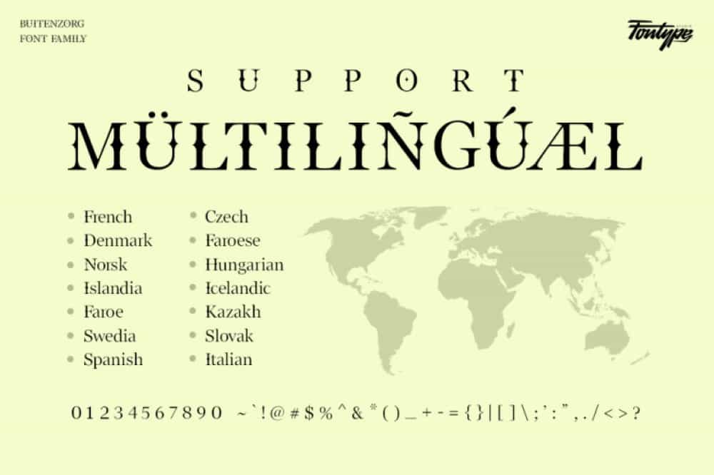 Buitenzorg Font Image 3