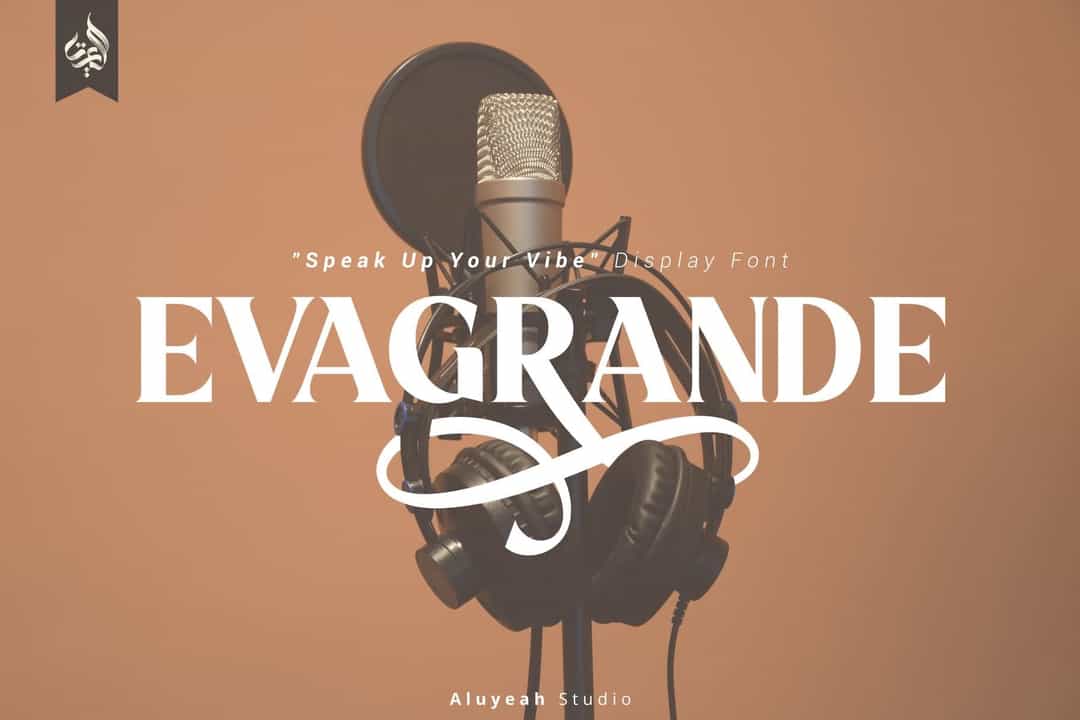 Evagrande Font Image 1
