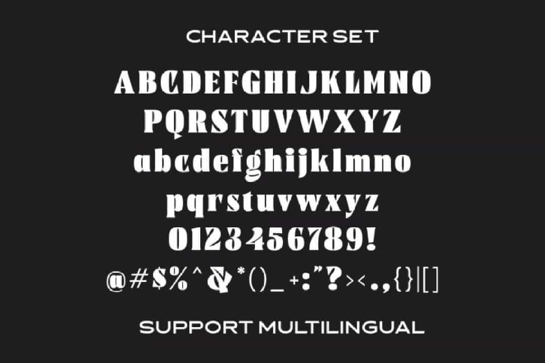 Calfine Font Image 3