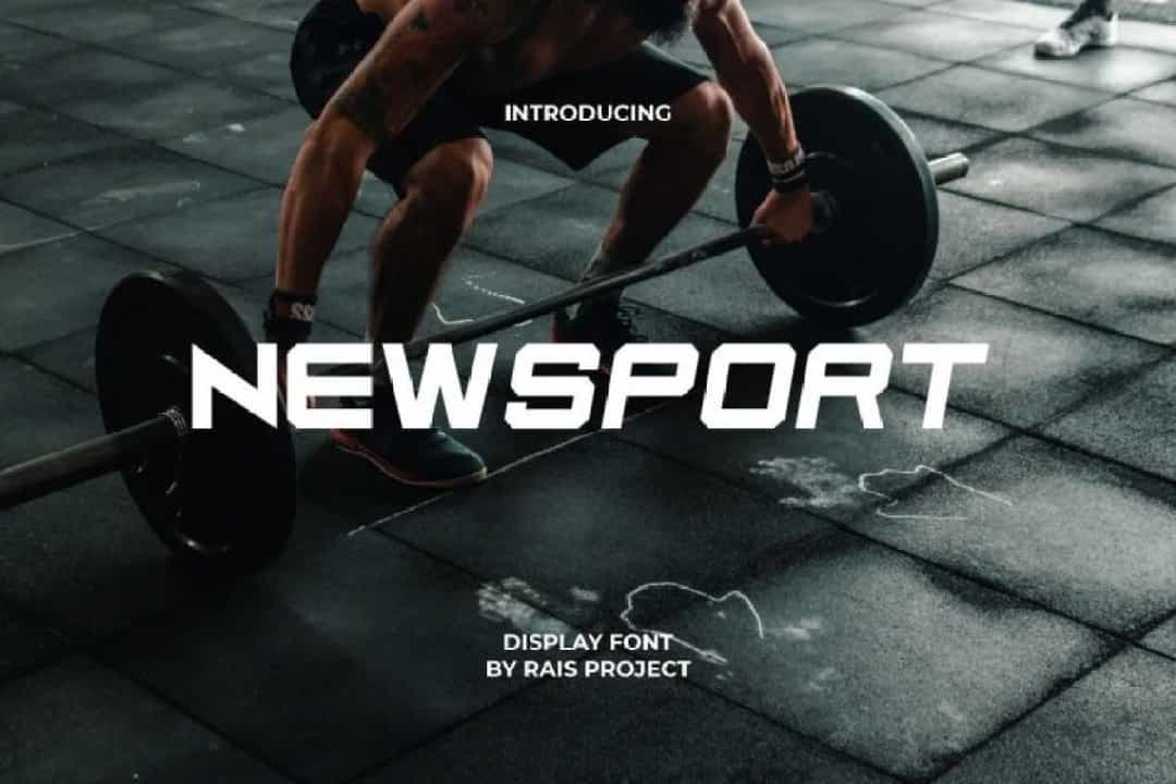Newsport Font Image 1