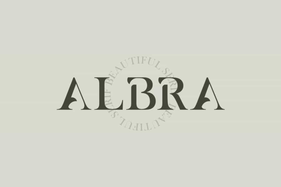 Albra Font Image 1