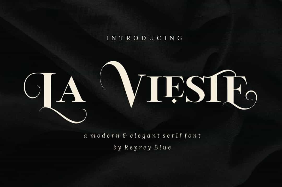 La Vieste Font Image 1