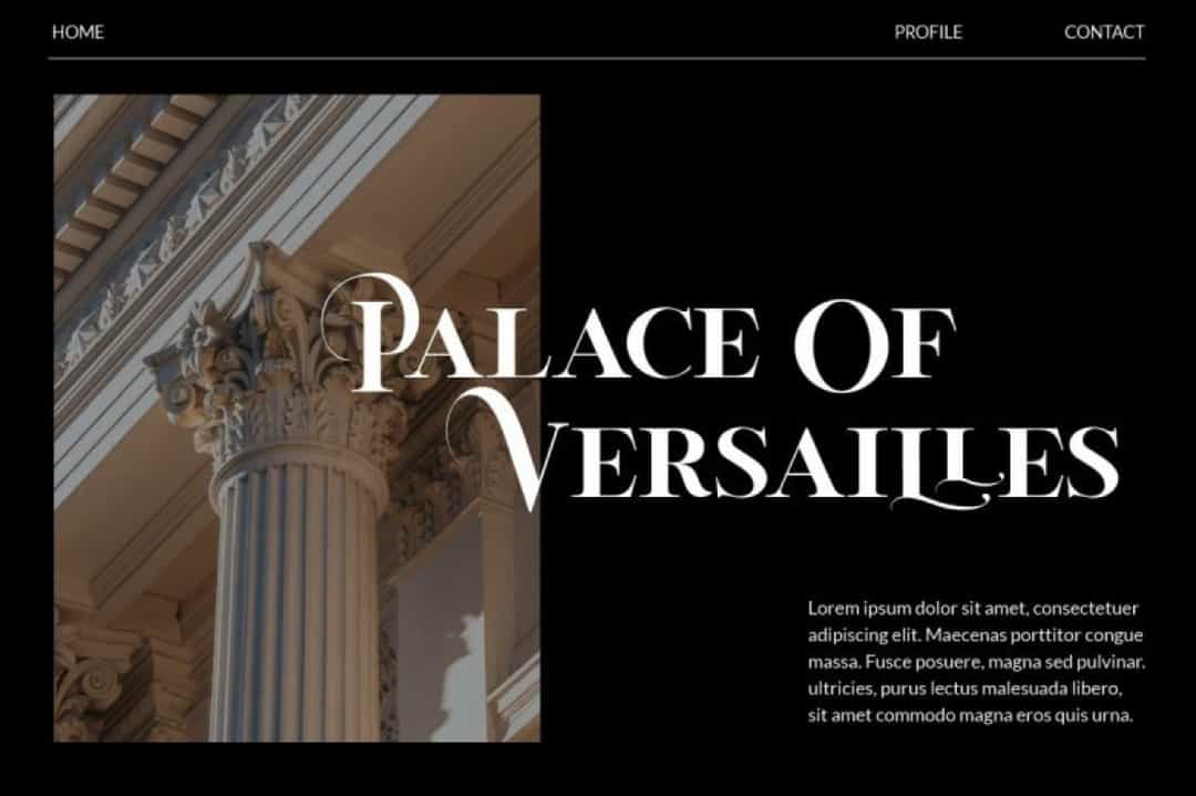 La Vieste Font Image 2