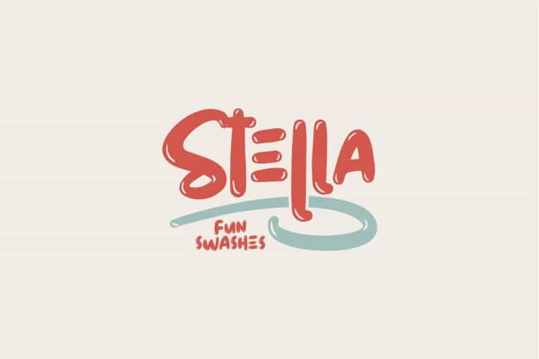 Stella Script Font Image 1