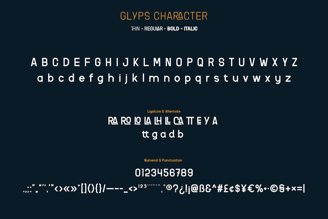 Cathra Font Image 3
