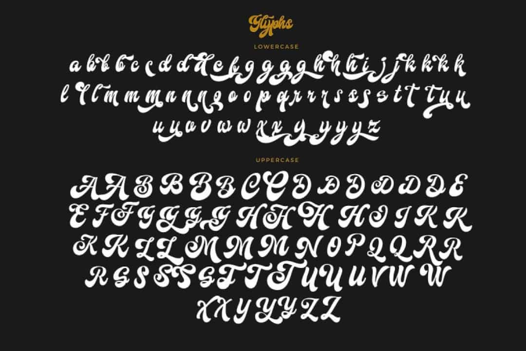 Hallway Font Image 2