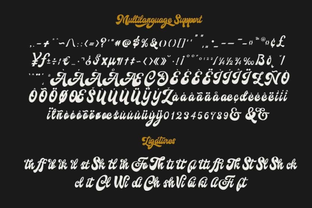 Hallway Font Image 3