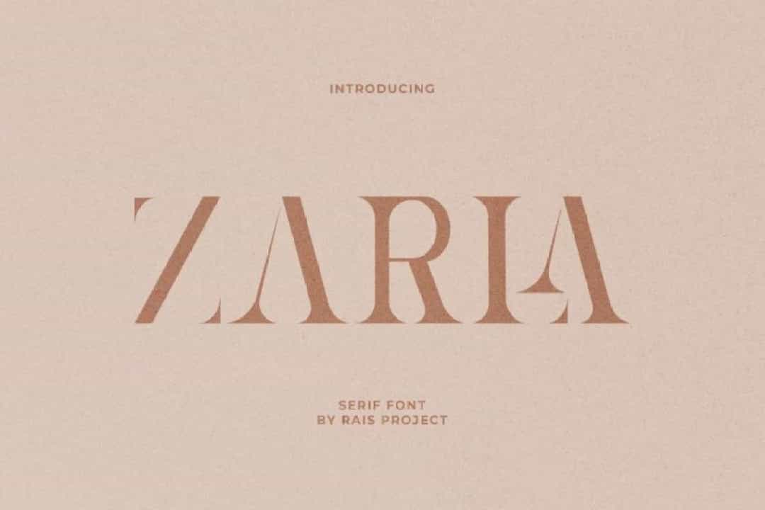 Zarla Font Image 1