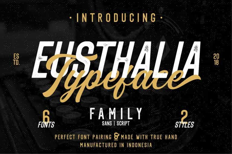 Eusthlia Font Family Image 1