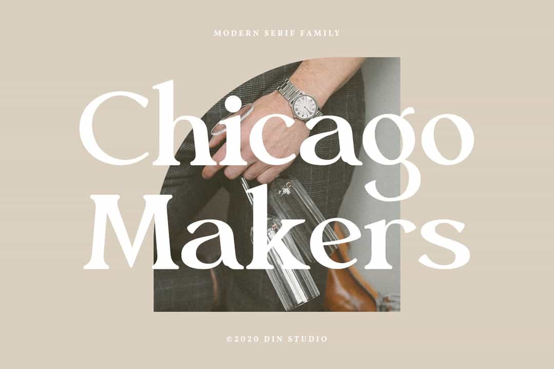 Chicago Makers Font Image 1