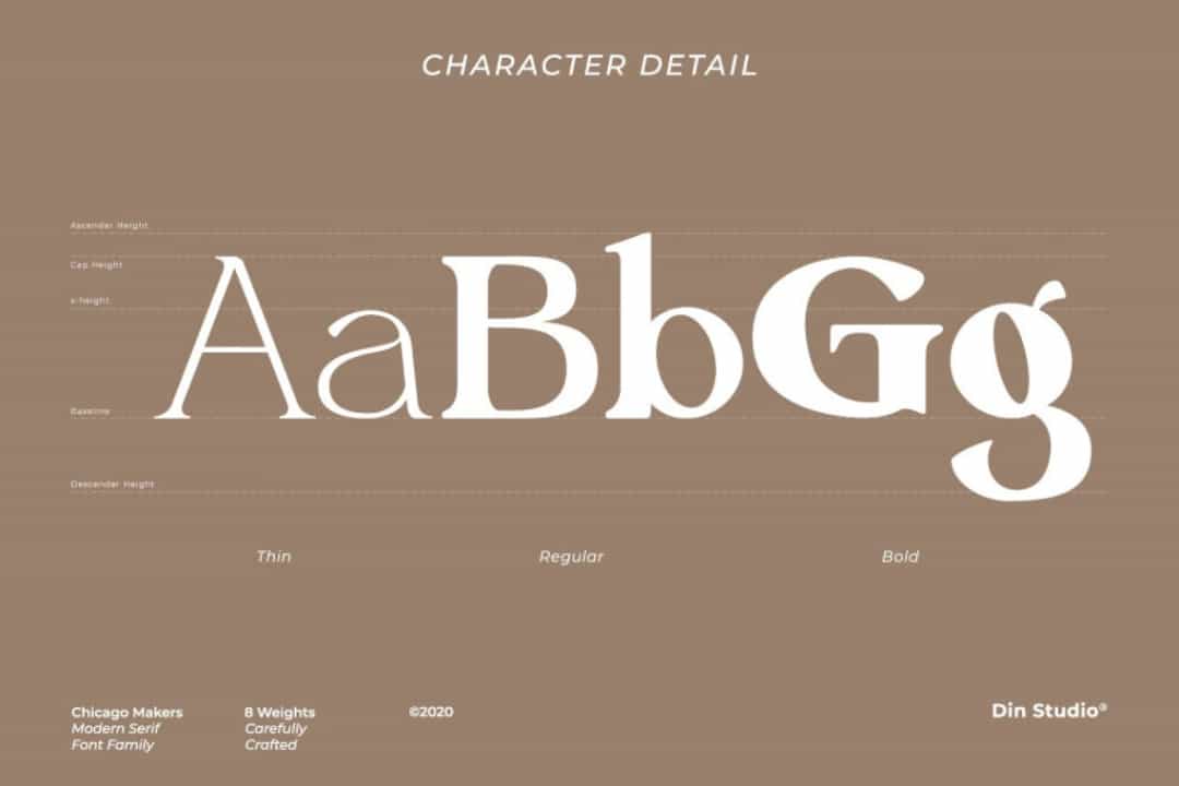 Chicago Makers Font Image 2
