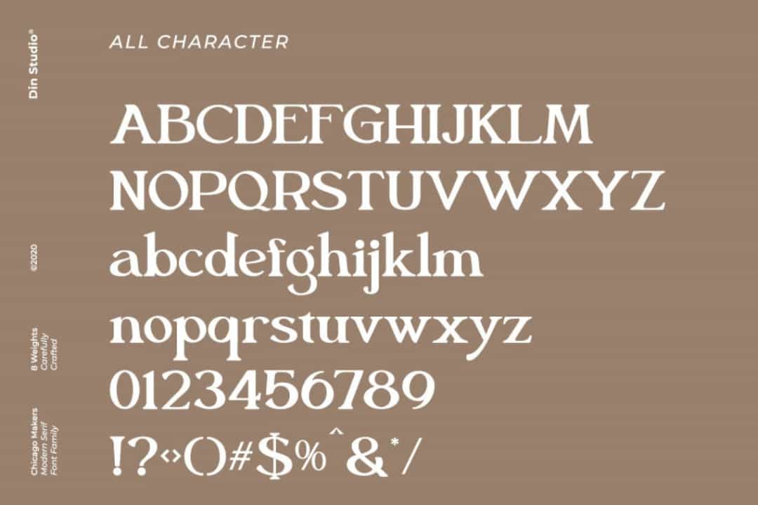 Chicago Makers Font Image 3