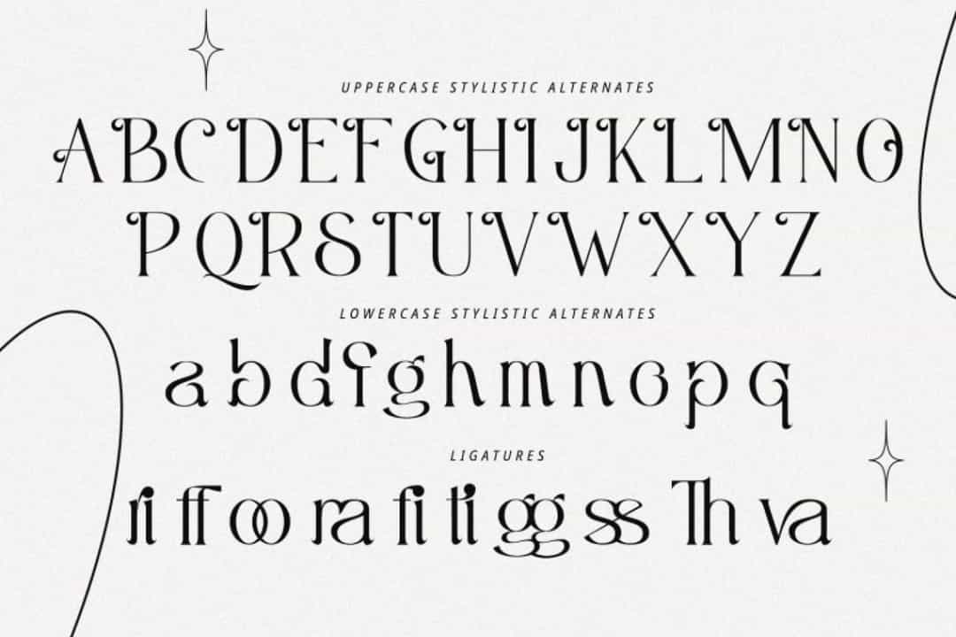 Misslena Font Image 2