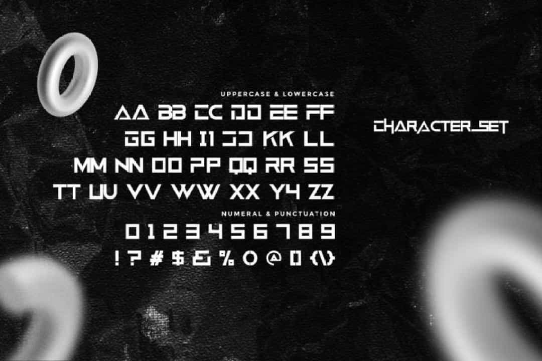 Neutrons Font Image 3