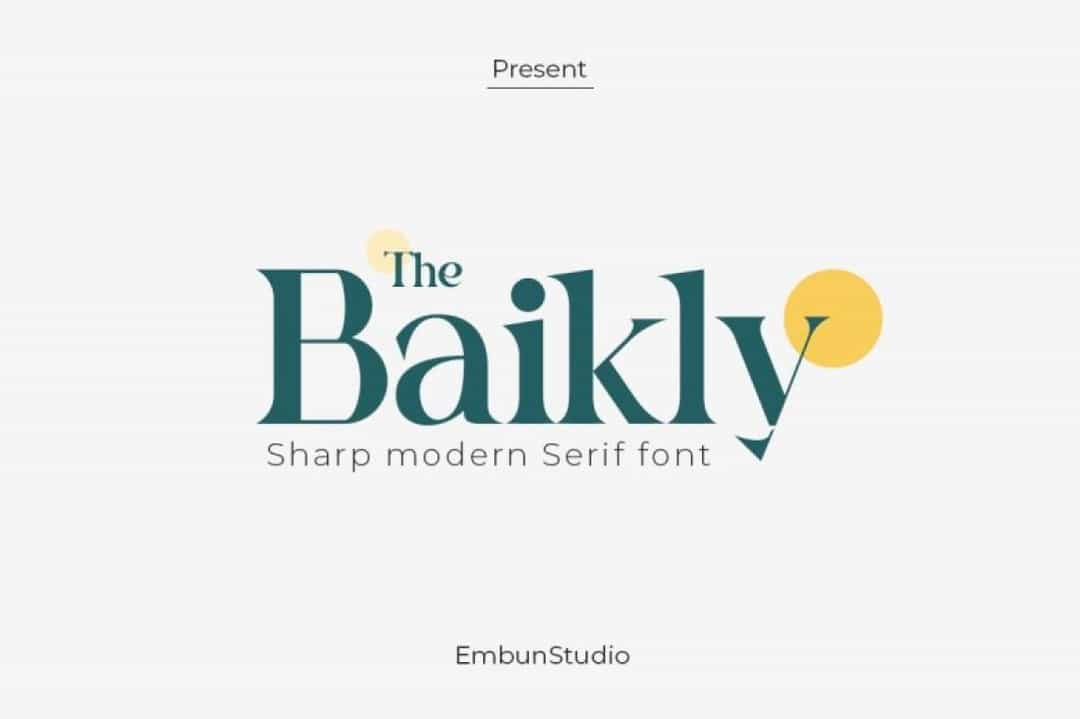 Baikly Font Image 1